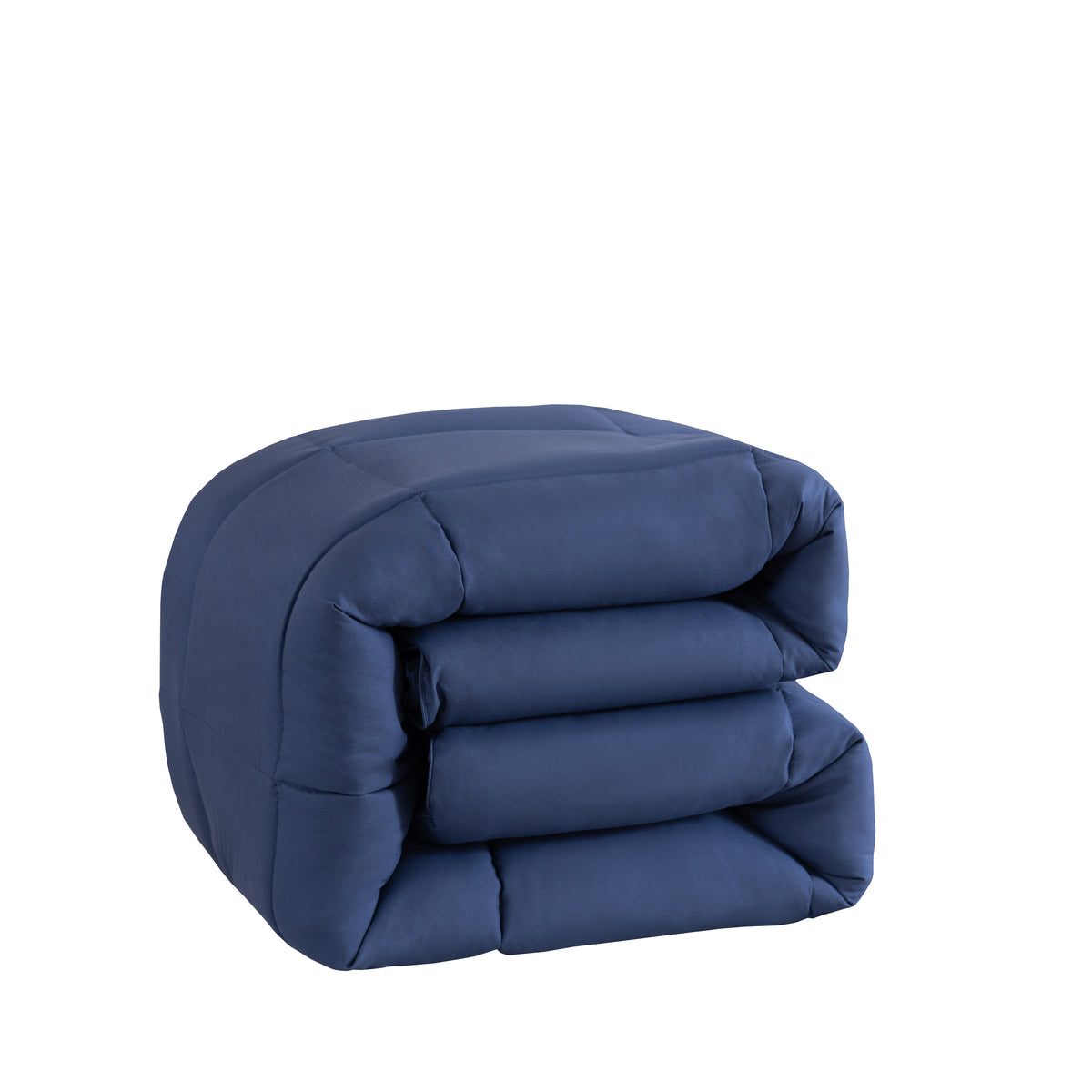 Snoozella ComfyBed Donkerblauw – wasbaar 4-seizoenen dekbed zonder overtrek