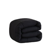 Snoozella ComfyBed Zwart – wasbaar 4-seizoenen dekbed zonder overtrek