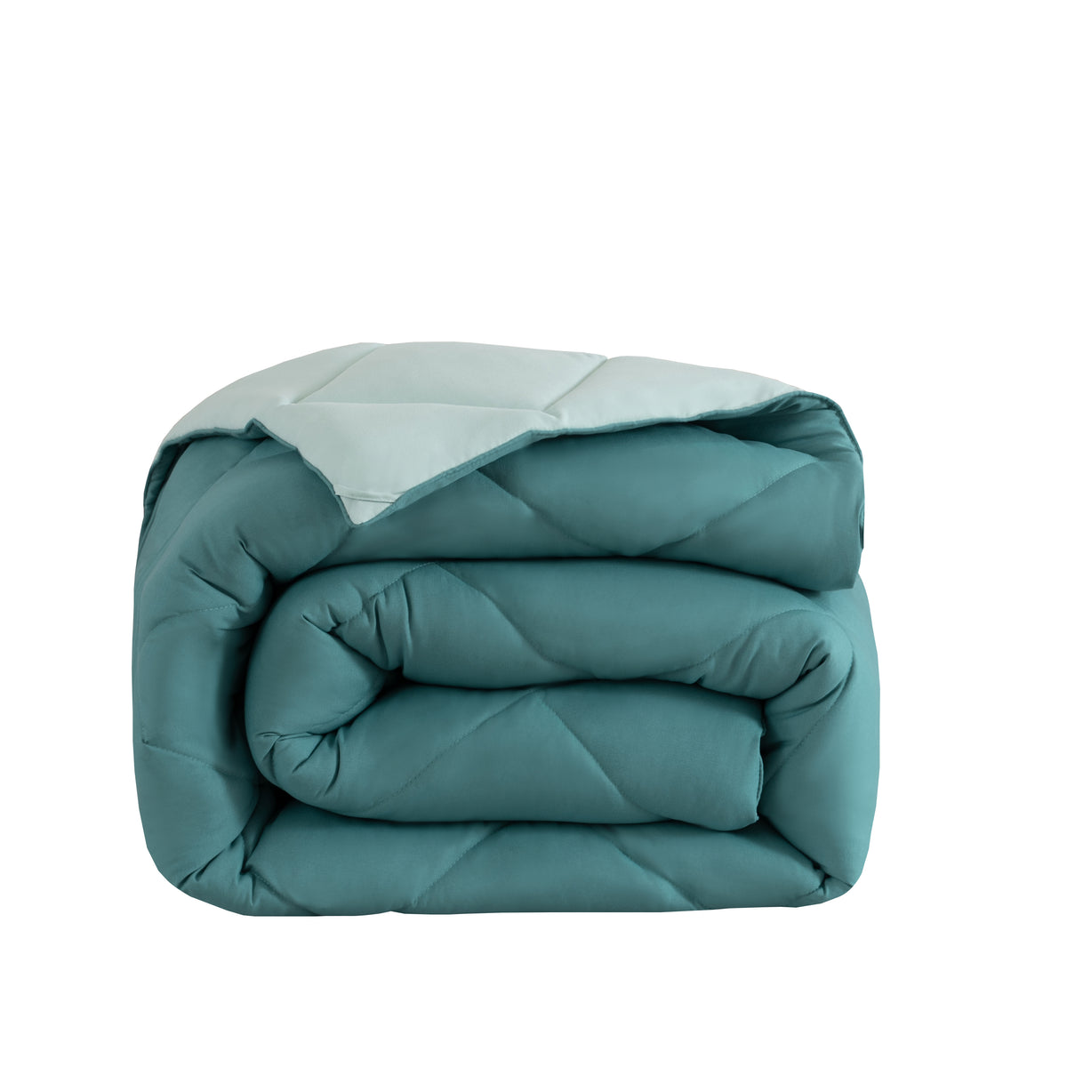 Snoozella ComfyBed Duo Olijf Groen – tweezijdig wasbaar dekbed zonder overtrek