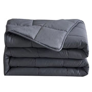 Snoozella Summerbed Concrete Grey – wasbaar zomerdekbed zonder overtrek