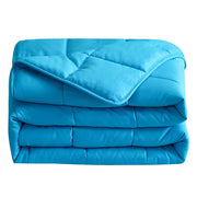 Snoozella Summerbed Heaven Blue – wasbaar zomerdekbed zonder overtrek