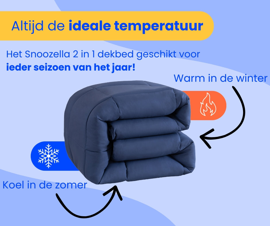 Snoozella ComfyBed Donkerblauw – productfoto